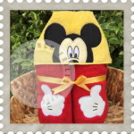 Boy Mouse Applique Peeker