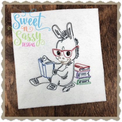 Donkey Reader Simple Sketch