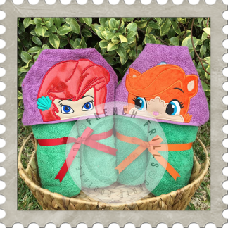 Mermaid Princess & Kitty Set
