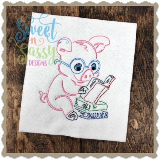 Pig Reader Simple Sketch