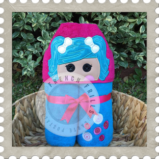 Pigtail Button Doll