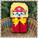 Applique Fire Pup