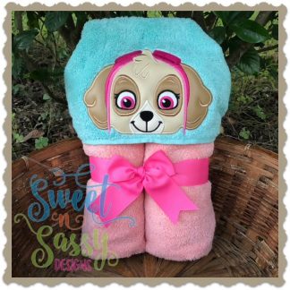 Applique Helicopter Pup