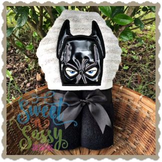 Applique Bat Hero with Eyes