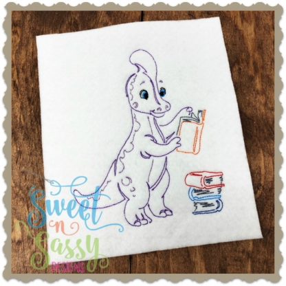 Parasaurolophus Reader Simple Sketch