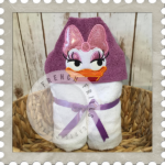 Duck Girl Applique