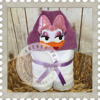 Duck Girl Applique