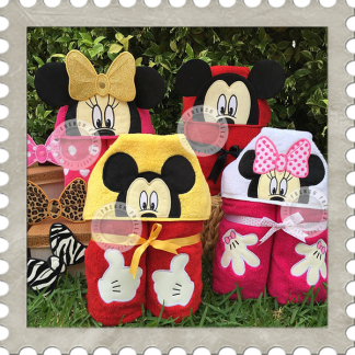 Boy & Girl Mice Four Pack