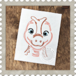 Sketch Parasaurolophus