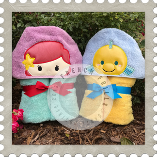 Stack Stack Mermaid & Fish Duo