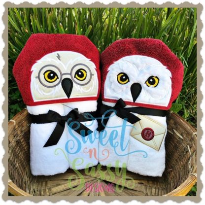 Wizard Boy Owl Pair