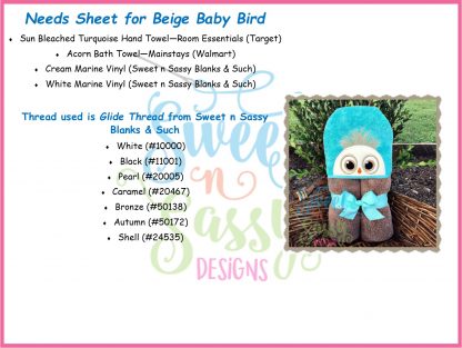 Beige Baby Bird - Image 2