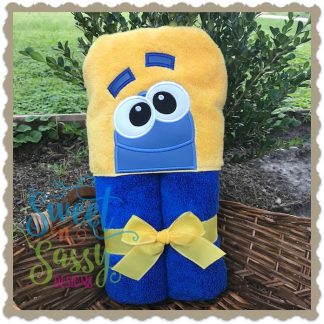 Blue Reading Robot