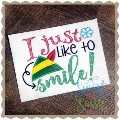 I Just Like to Smile Subway Design