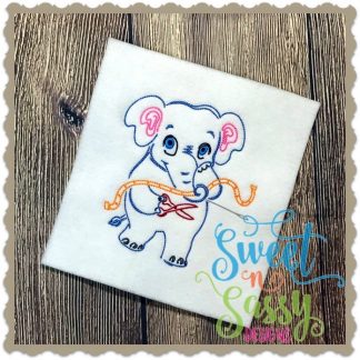 Elephant Crafter Simple Sketch
