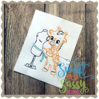 Giraffe Crafter Simple Sketch
