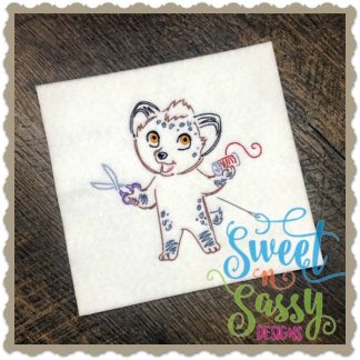 Hyena Crafter Simple Sketch