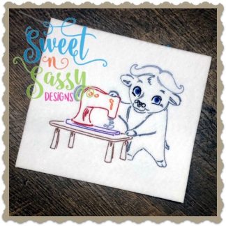 Water Buffalo Crafter Simple Sketch