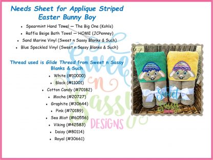 Applique Easter Bunnies - Image 6