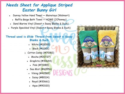 Applique Easter Bunnies - Image 9