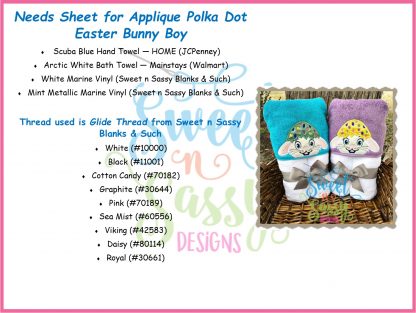 Applique Easter Bunnies - Image 7