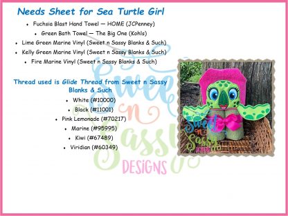 Sea Turtle Girl - Image 2