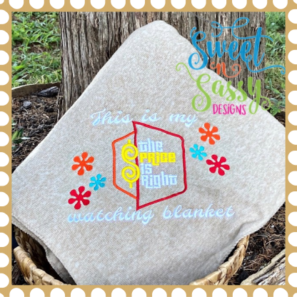 Price Game Watching Blanket
