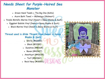 Purple-Haired Sea Monster - Image 2