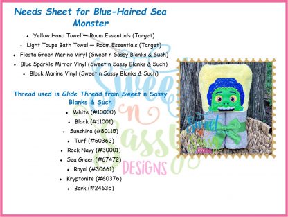Blue-Haired Sea Monster - Image 2