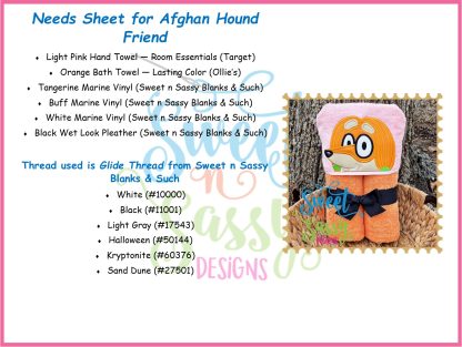 Afghan Hound Friend - Image 2