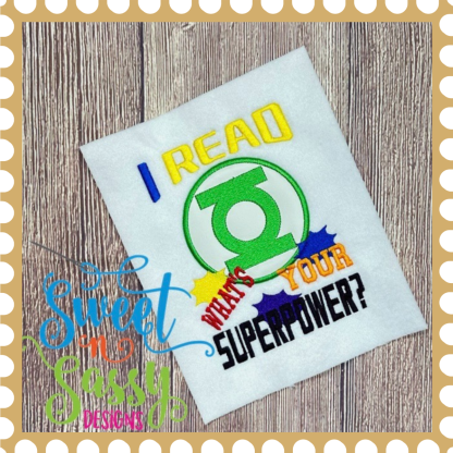Green Ring Hero Reading Subway Design