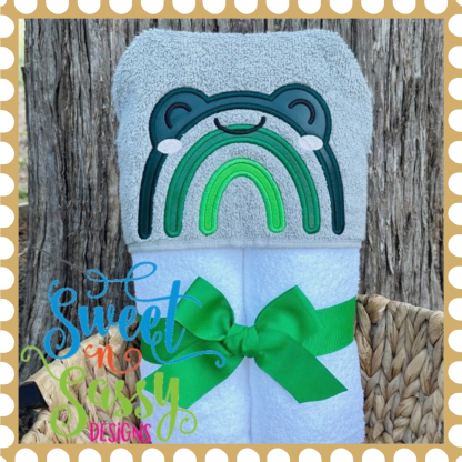 Boho Rainbow Frog