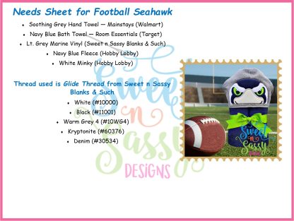 Football Seahawk - Image 2