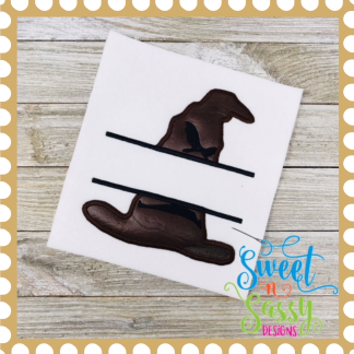 Sorting Hat Split Applique Design