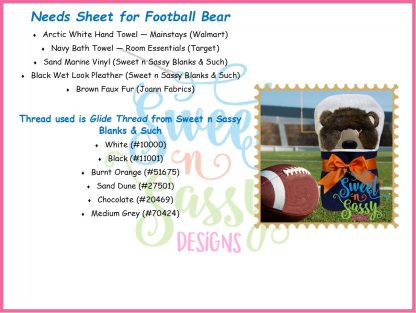 Football Bear - Image 2