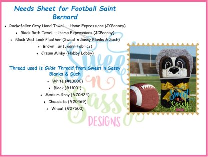 Football Saint Bernard - Image 2