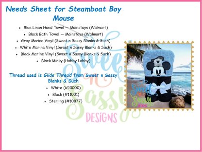 Steamboat Boy Mouse - Image 2