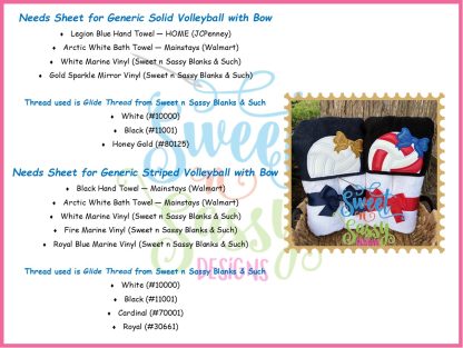 Generic Volleyballs with Bow - Image 4