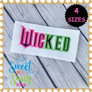 WICKED Applique