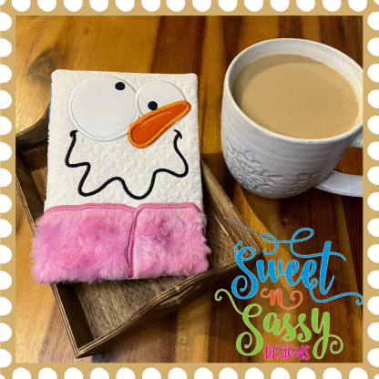 Funny Snowman Mug Rug Set - Image 11