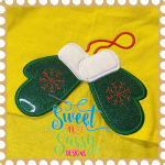 Mittens Cutaway Side Seam Applique Designs